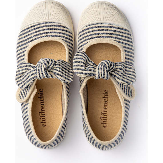 Canvas Mary Jane Sneakers, Stripes - Mary Janes - 3