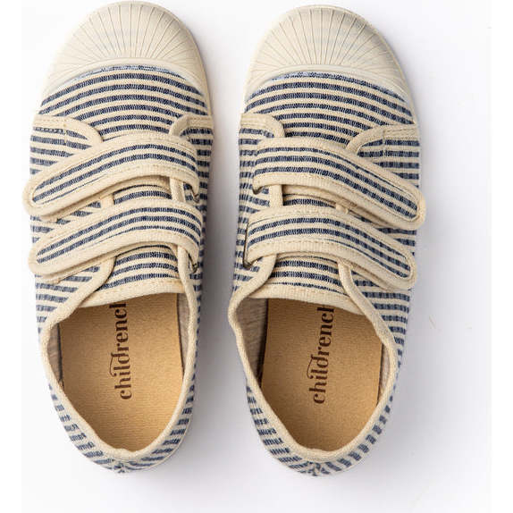 Canvas Double Sneaker, Stripes - Childrenchic Shoes | Maisonette