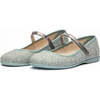 Classic Textured Mary Janes, Blue - Mary Janes - 5