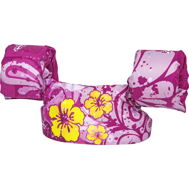 Puddle Jumper Child Deluxe Life Vest - Tropical Flowers (Children 33-55 lbs)