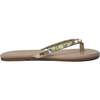 Women's Rivington Stud Flip Flop, Beige Metallic - Sandals - 1 - thumbnail