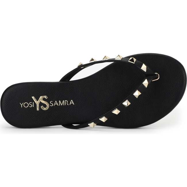 Women's Rivington Stud Flip Flop, Black - Sandals - 3