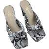 Women's Hazel Knotted Dress Sandal, Snake Print - Sandals - 2