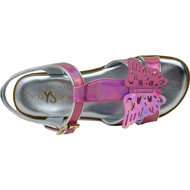 Miss Butterfly Sandal, Rainbow Iridescent - Sandals - 3