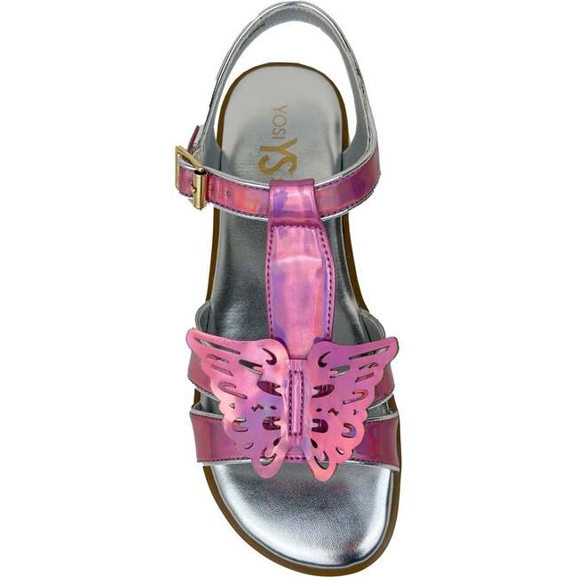 Miss Butterfly Sandal, Rainbow Iridescent - Sandals - 4