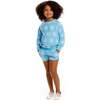 White Daisy Terry Sweatshirt & Shorts Set - Mixed Apparel Set - 2