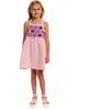 Pink Crochet Bodice Dress - Dresses - 2