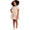 Multi-Pattern Tile Print Dress - Dresses - 2