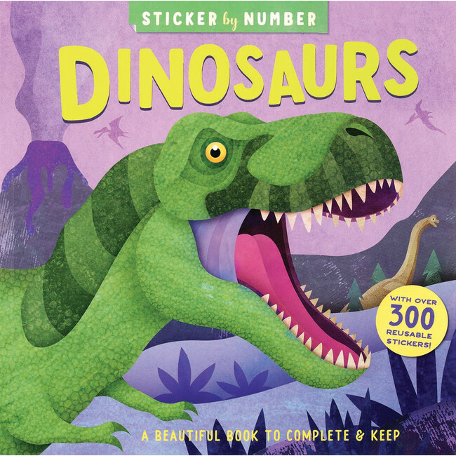 Dinosaurs, Sticker by Number
