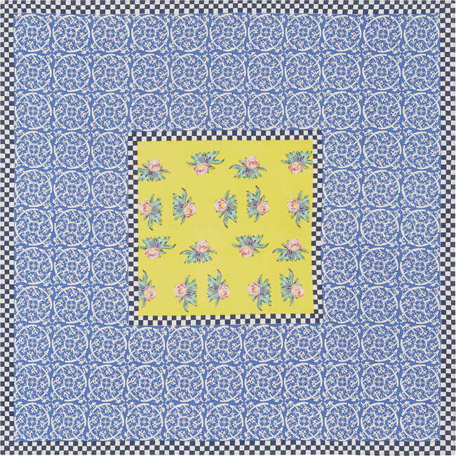 Tablecloth, Tiles Yellow