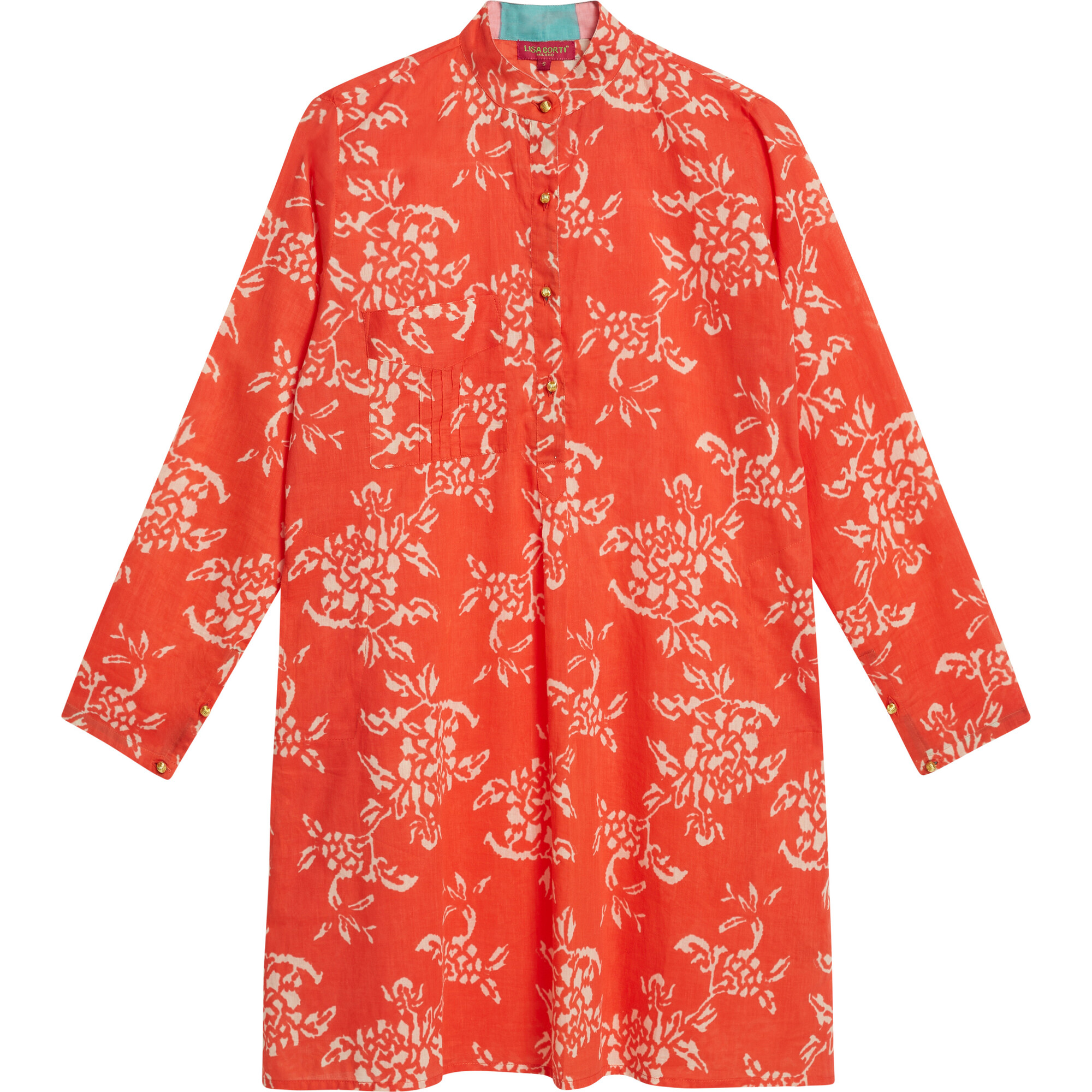 Short Kurta, Kandem Design Coral - Dresses - 1