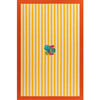 La Veste X Lisa Corti Nizam Stripes Tablecloth, Sun Yellow Natural - Tableware - 1 - thumbnail