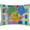 Cushion, Ankara Aqua - Decorative Pillows - 1 - thumbnail