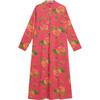 Long Kurta, Azhar Flower Fuchsia - Dresses - 1 - thumbnail