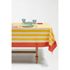 La Veste X Lisa Corti Nizam Stripes Tablecloth, Sun Yellow Natural - Tableware - 4