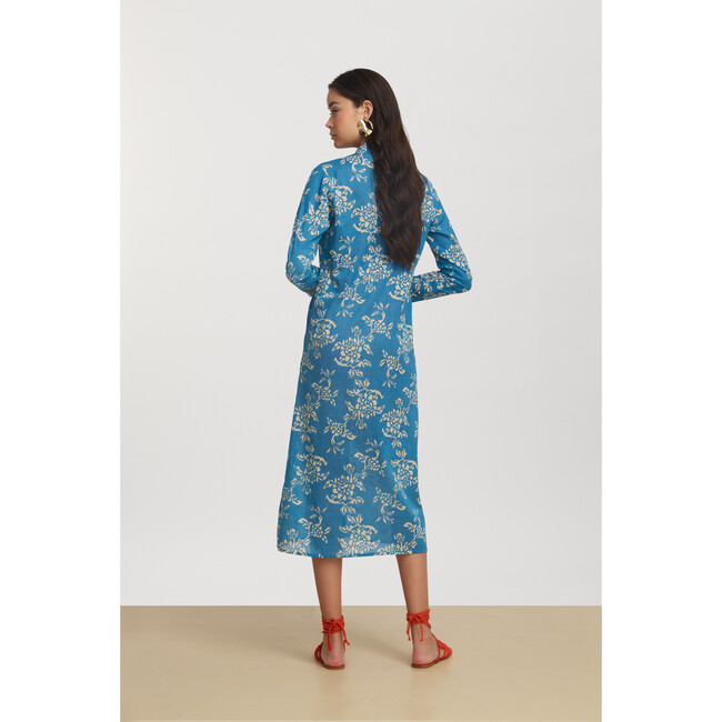 Long Kurta, Kandem Design Turquoise - Dresses - 5