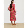 Long Kurta, Azhar Flower Fuchsia - Dresses - 5