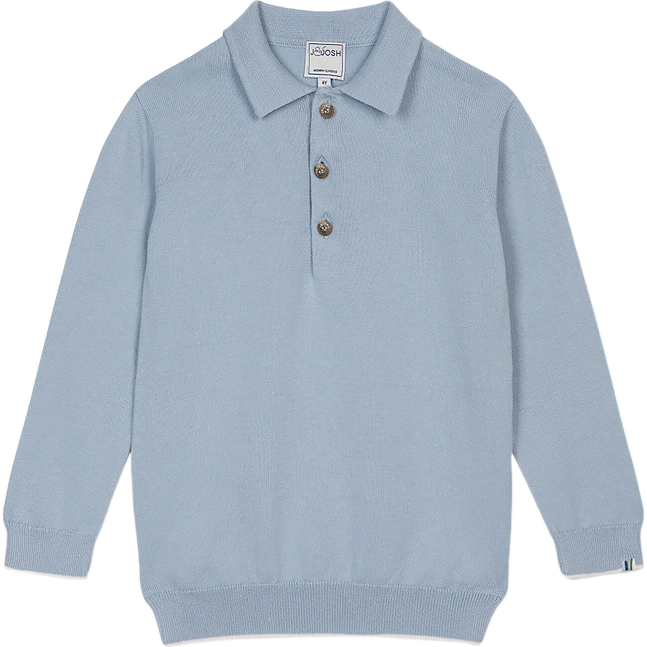 ☆YALE☆ COMFORT COOL SLIT NECK POLO KNIT BLUE YEM1KT110ABL Yale University Apparel & Spirit Store Polos, Yale