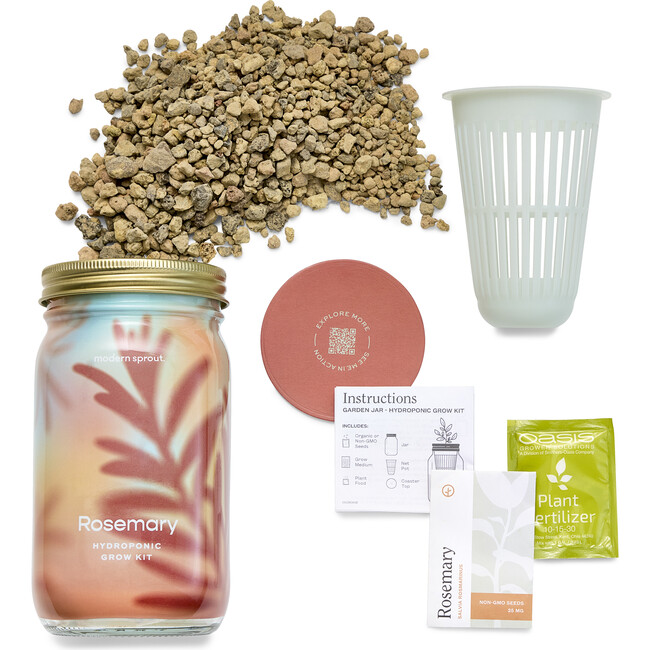 Garden Jar, Rosemary - Seed Kits - 5