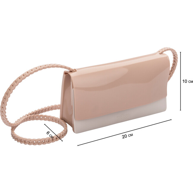 Women's Party Rectangle Bag, Beige - Bags - 6