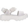 Women's Kick-Off Chunky Streetwear Sandals, White - Sandals - 1 - thumbnail
