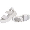 Women's Kick-Off Chunky Streetwear Sandals, White - Sandals - 4