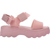 Women's Kick-Off Chunky Streetwear Sandals, Pink - Sandals - 1 - thumbnail