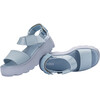 Women's Kick-Off Chunky Streetwear Sandals, Blue - Sandals - 4