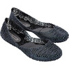 Women's Campana Papel Textured Bellies, Black - Flats - 2