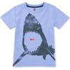 Shark Graphic Tee,Moonbeam - T-Shirts - 1 - thumbnail