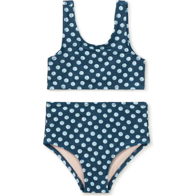 Two-Piece Swimsuit Set,Polka Dots