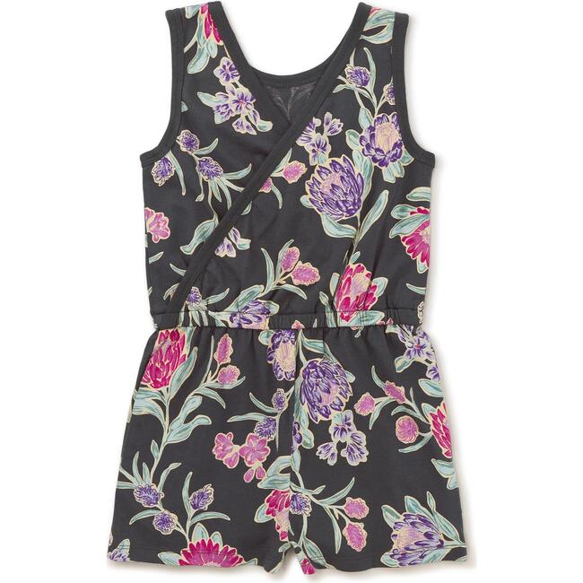 Reversible Wrap Romper,Leso Hibiscus - Dresses - 2