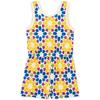 Reversible Wrap Romper,Leso Hibiscus - Dresses - 7