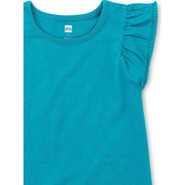 Pom-Pom Flutter Top,Dark Orchid - Shirts - 4