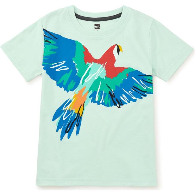 Macaw Graphic Tee,Garden Party