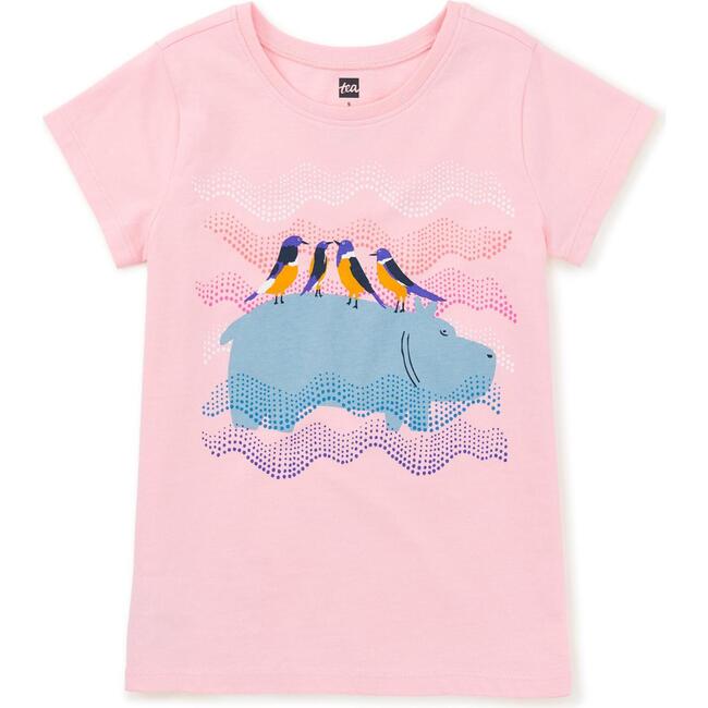 Hippo & Friends Graphic Tee,Blossom