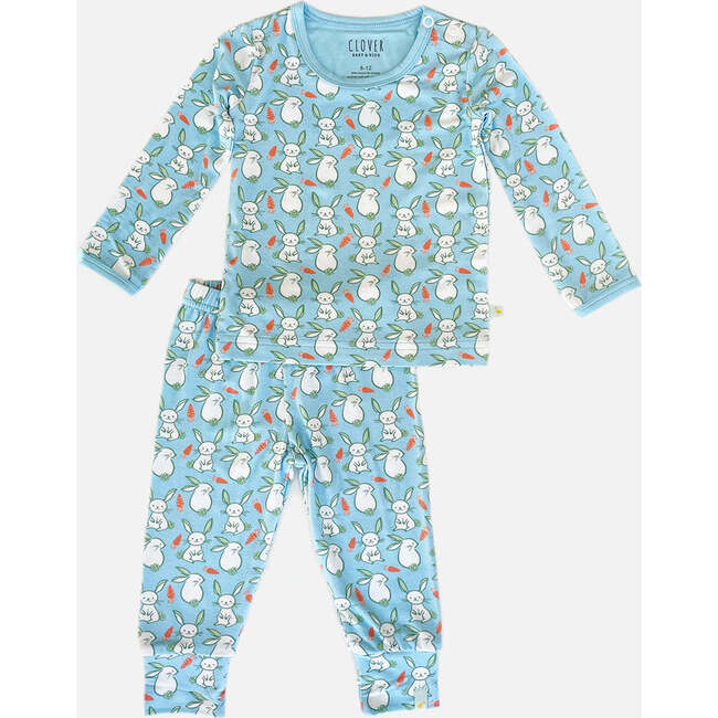 Long Sleeve Pajama Set, Easter Bunnies