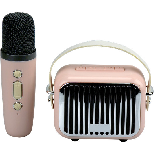 Pocket Karaoke-Microphone & Speaker Combo-Pink - Musical - 1