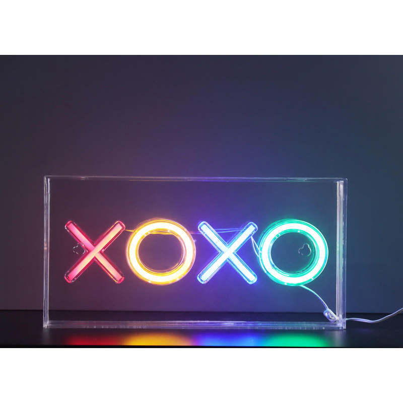 Neon Art Desktop /Wall Sign-XoXo - Tech Toys - 1