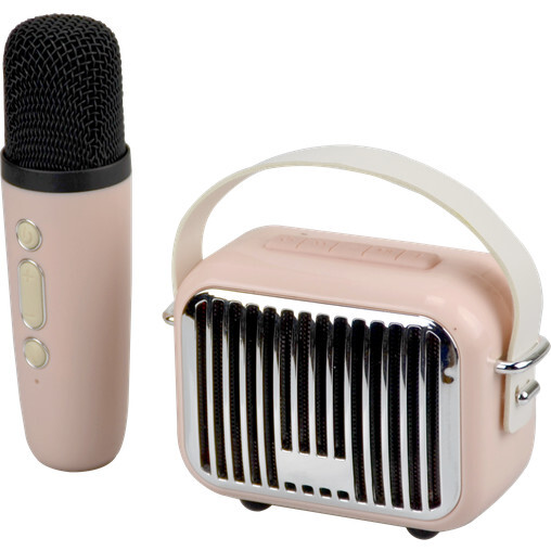 Pocket Karaoke-Microphone & Speaker Combo-Pink - Musical - 2