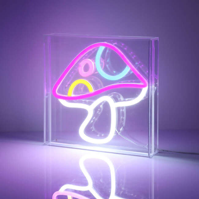 Neon Art Desktop /Wall Sign-Mushroom - Tech Toys - 2