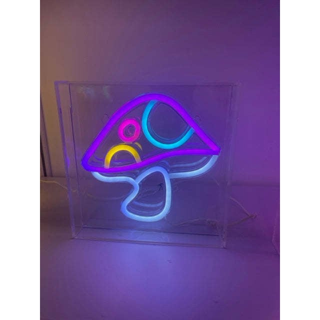 Neon Art Desktop /Wall Sign-Mushroom - Tech Toys - 3