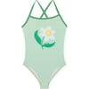 Crossback Swimsuit , Daffodil - One Pieces - 1 - thumbnail