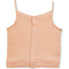 Cropped Button Tank , Playground Peach - Tank Tops - 1 - thumbnail