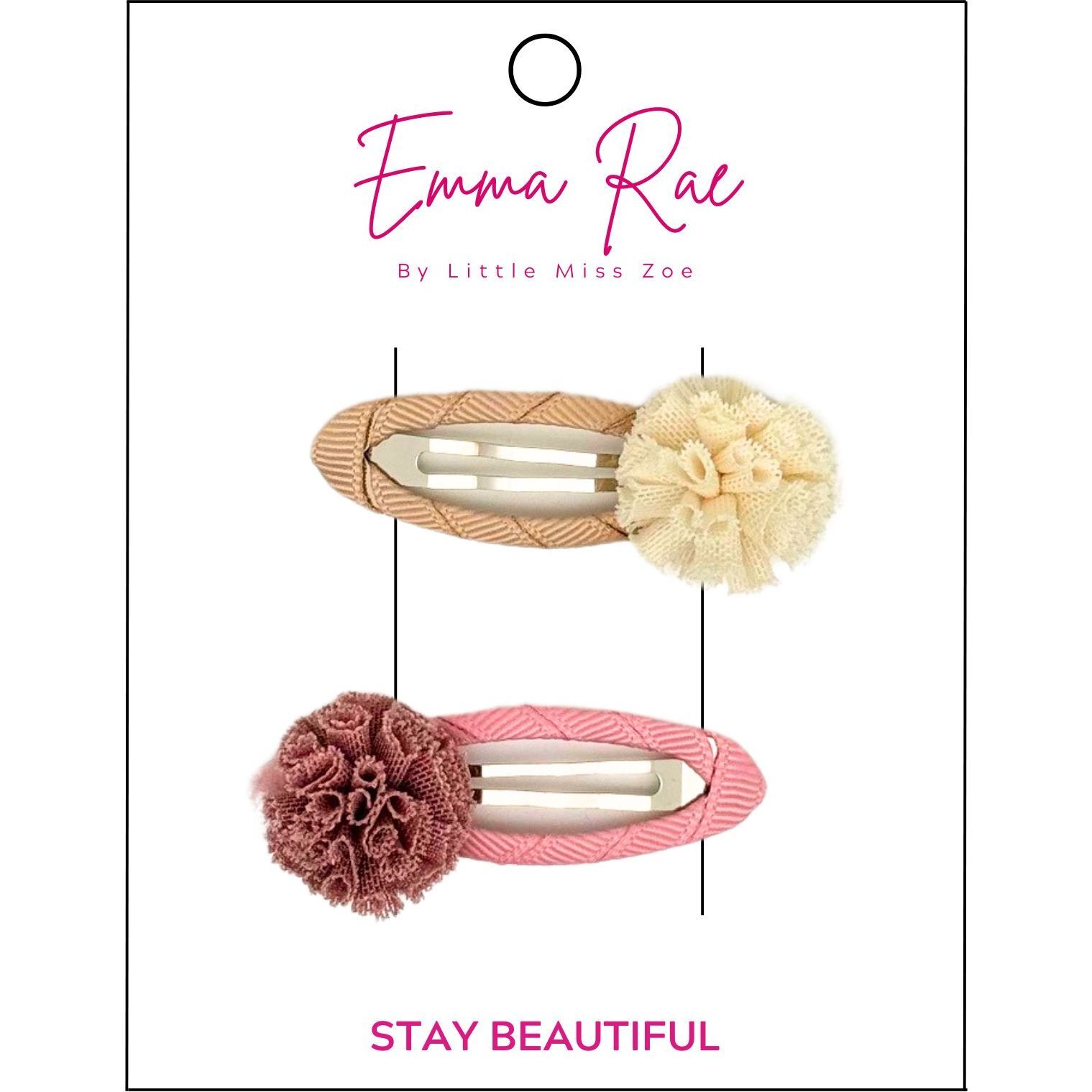 Mix-N-Match Hair Clip, Pom Pom - Hair Accessories - 1