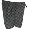 Wavy Checks Boardshorts, Pine - Swim Trunks - 2