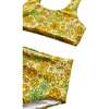 Surfy Birdy x Seaesta Surf Surfy 60s Two Piece Swimsuit, Chartreuse - Two Pieces - 2