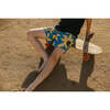 Seaesta Scallop Retro Flare Boardshort, Sun Daze Yellow - Swim Trunks - 2