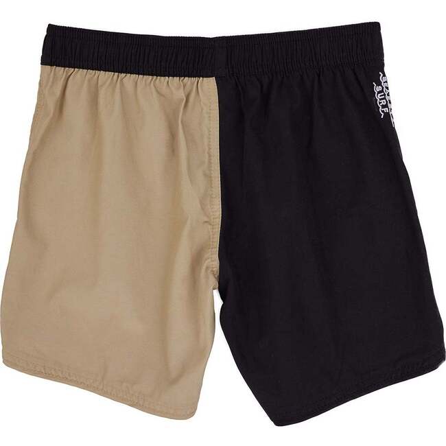 Color Block Boardshorts, Sand - Swim Trunks - 3