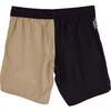 Color Block Boardshorts, Sand - Swim Trunks - 3